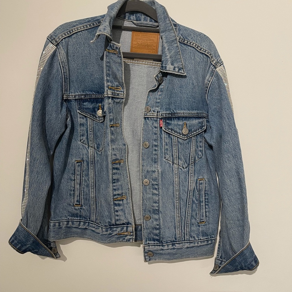Levi’s rhinestone jacket